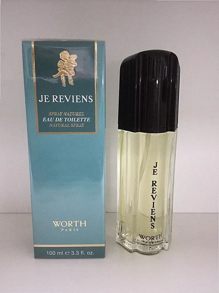 JE REVIENS by Worth | Women’s 3.3 Fl. Oz. Eau de Toilette Spray | NEW & SEALED