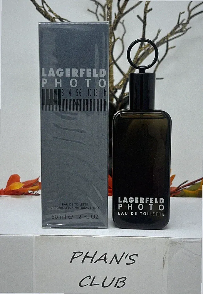 Karl Lagerfeld Photo 2oz Eau de Toilette Oriental Spicy Perfume for Men