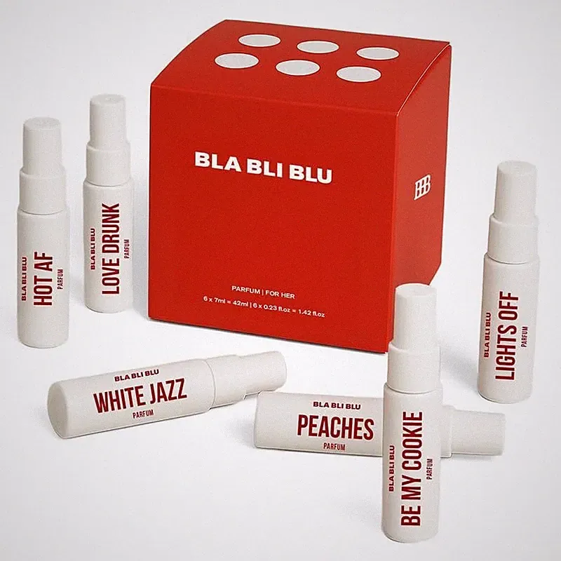 Perfume Gift set Mini Travel Trial Pack Women|6x7ml|Long-Lasting Parfum Fragranc