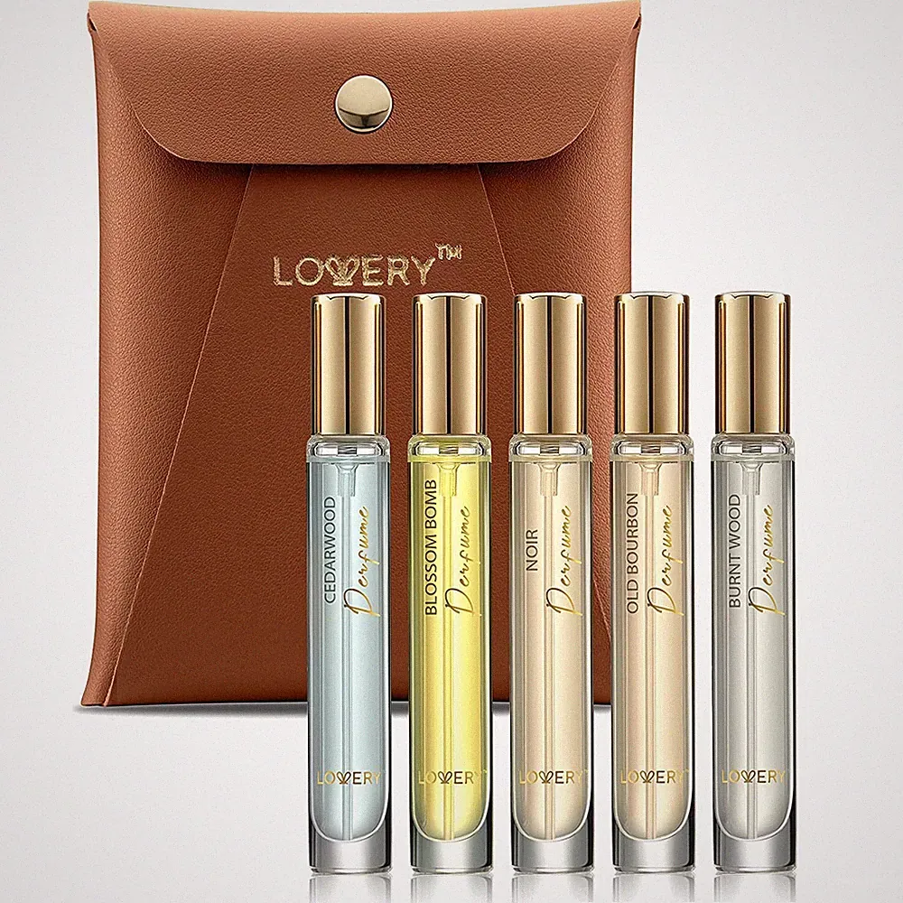 Unisex Mini Perfumes for Women Perfume Gift Set, Fragrance for Men Cologne - 5 A